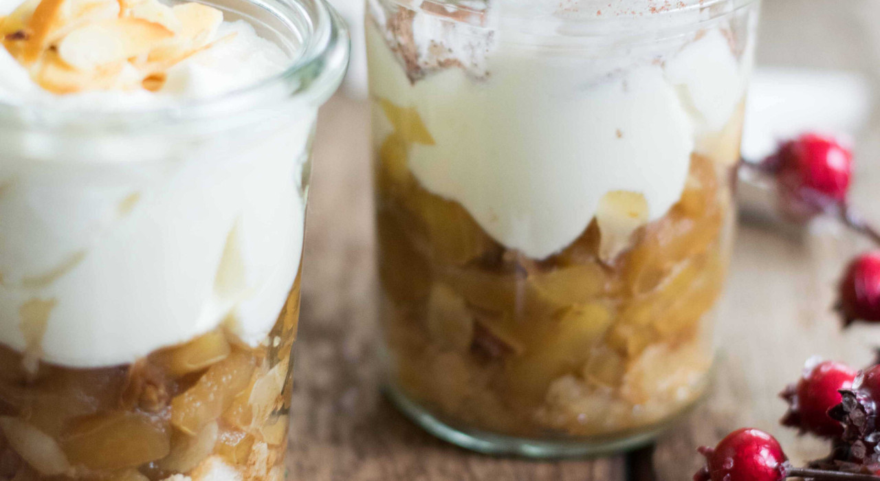 Lebkuchen Bratapfeltiramisu