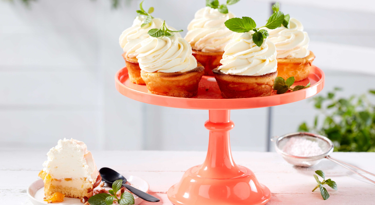 Topfen Cupcakes mit Marille