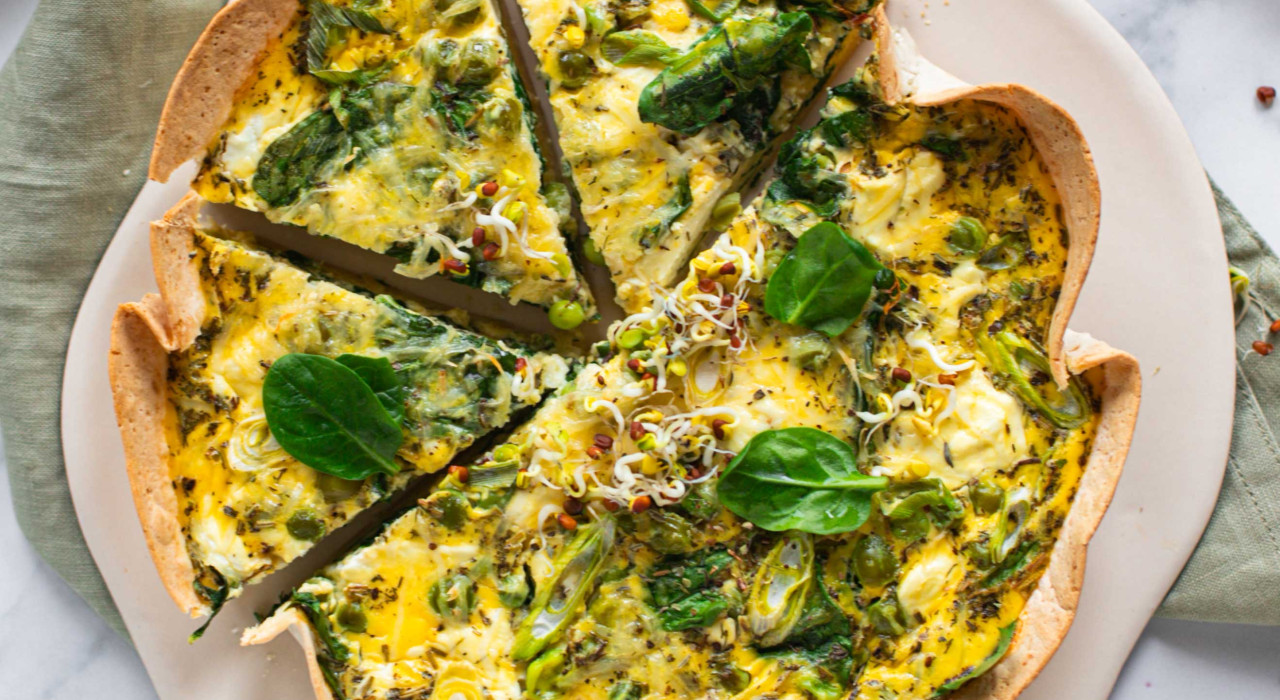 Gemüse-Tortilla-Quiche