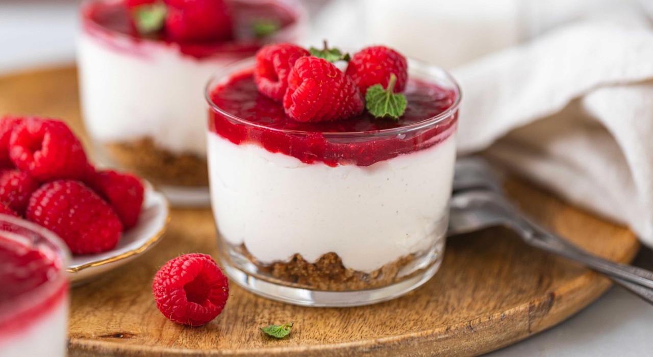 Himbeer-Cheesecake