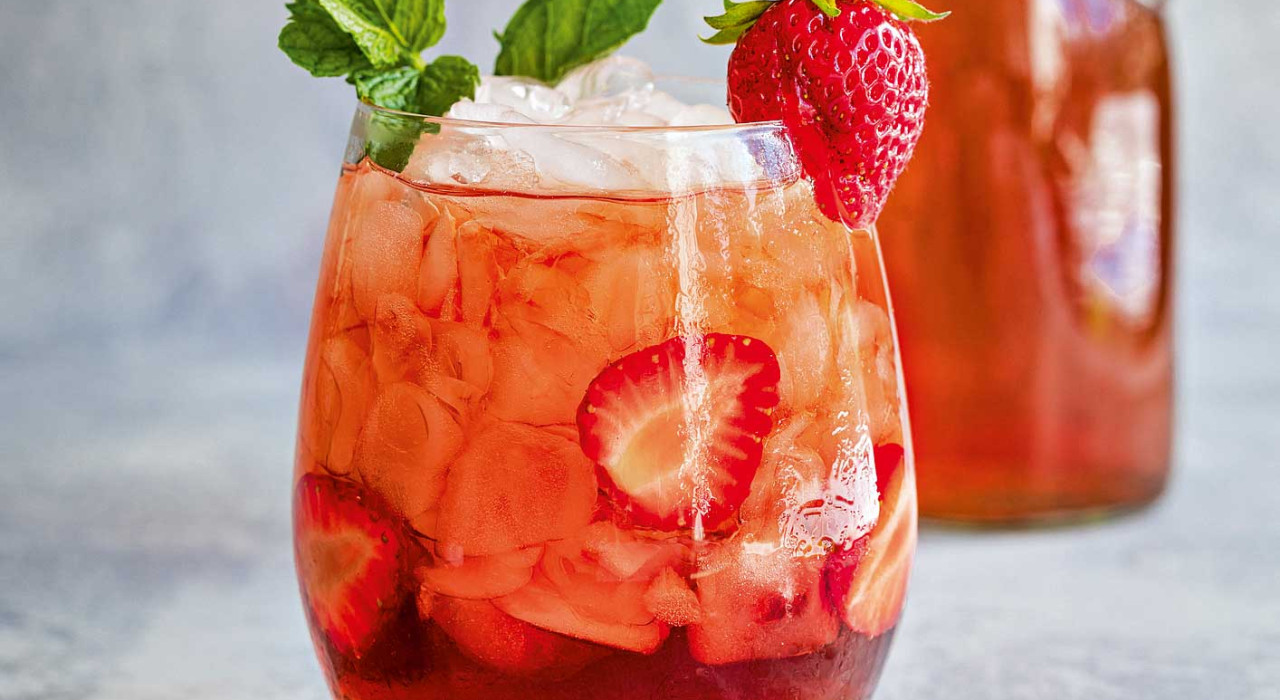 Erdbeer-Mocktail