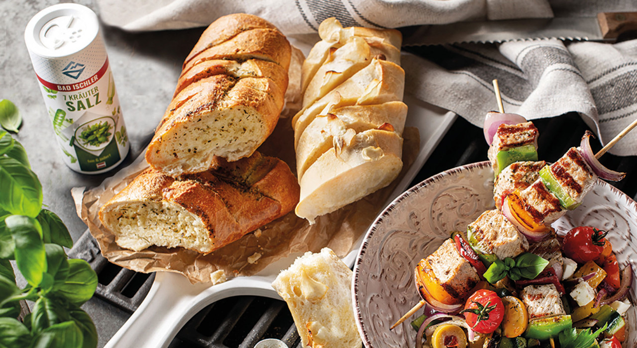 Kräuterbaguette