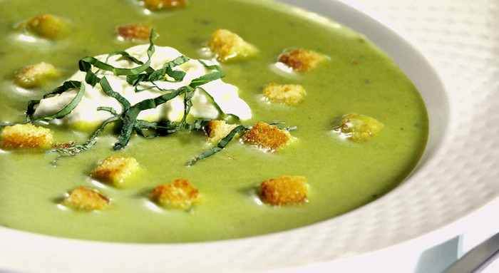 Bärlauchcremesuppe