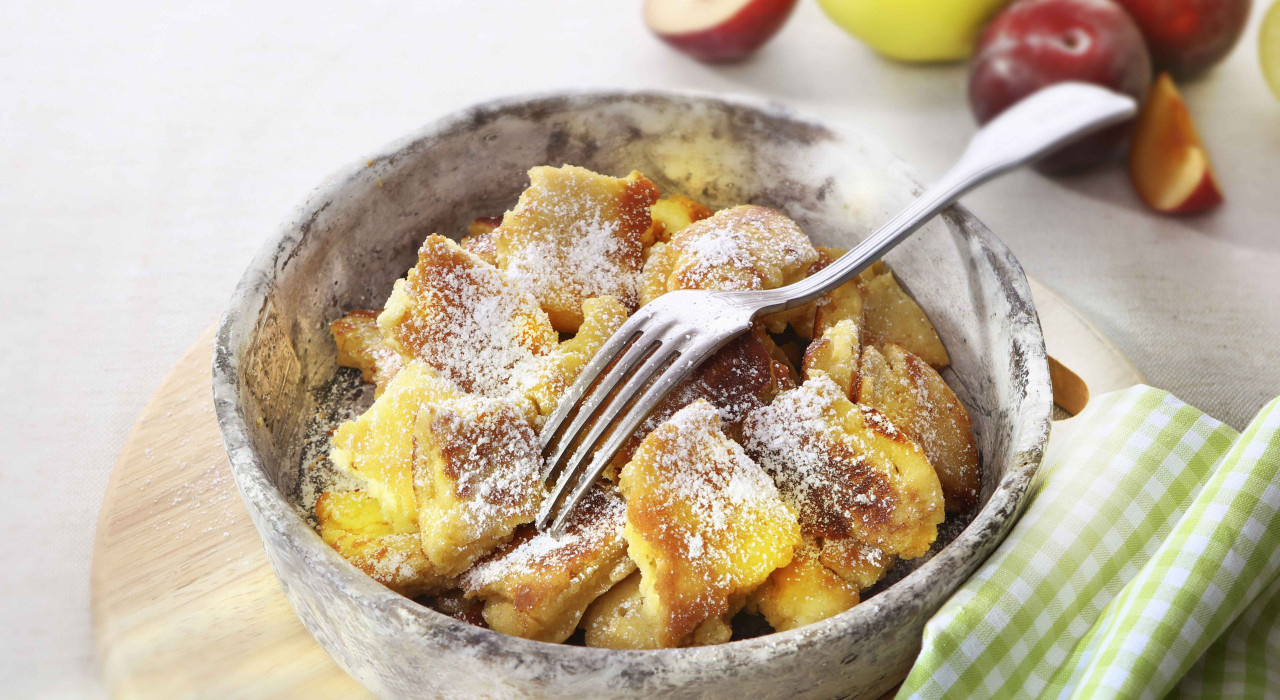 Kaiserschmarren mit Zwetschkenröster