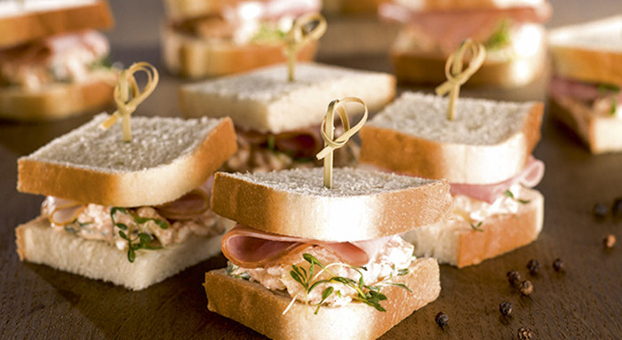 Beinschinken-Sandwich