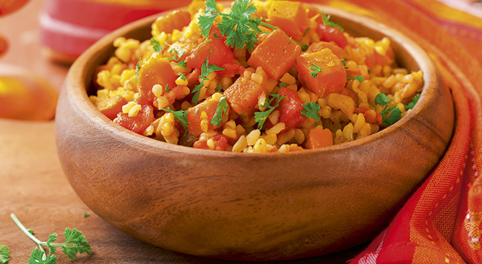 Bulgur-Kürbis-Salat