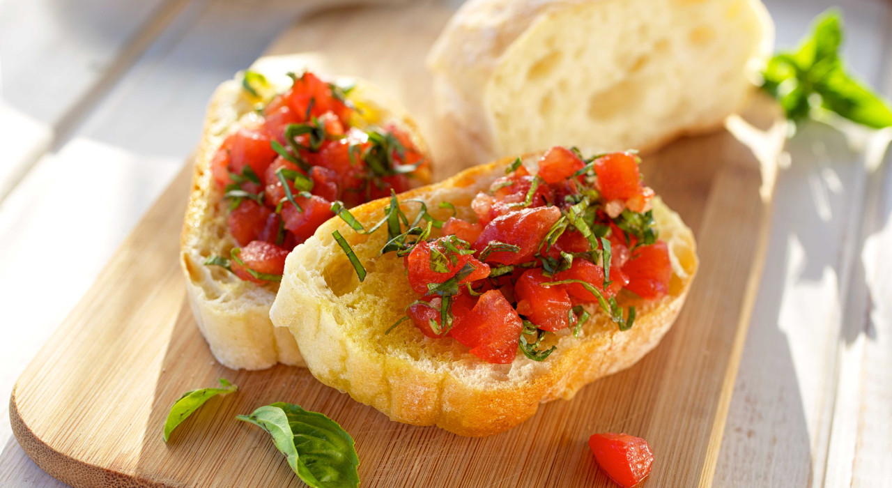 Sommerliches Tomatenbrot