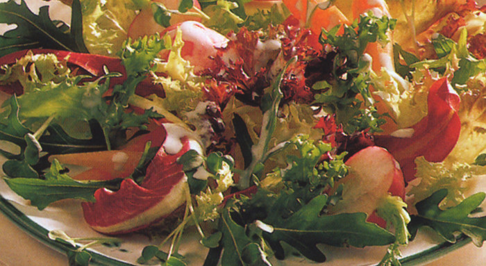 Wildkräutersalat