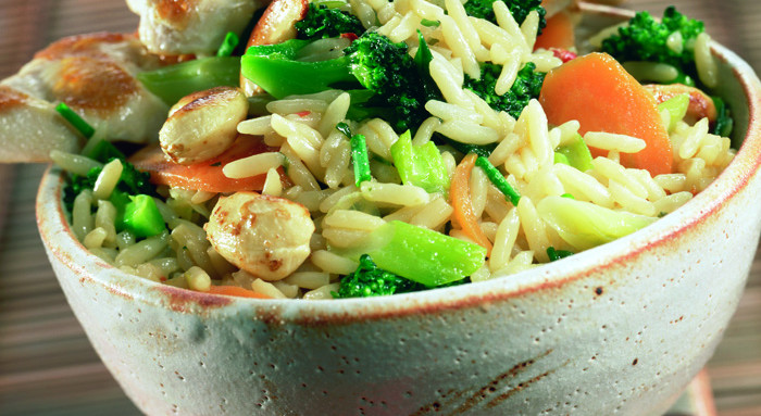 Wok Gemüsepfanne