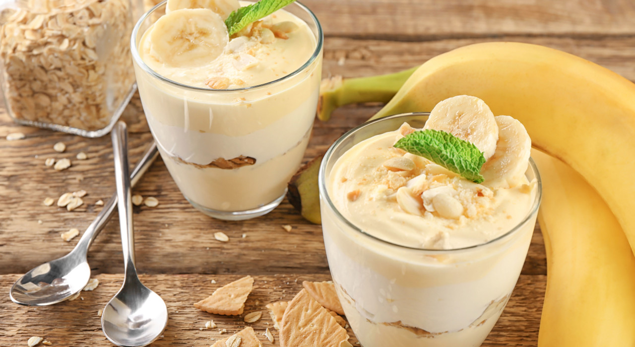 Bananen Pudding Dessert