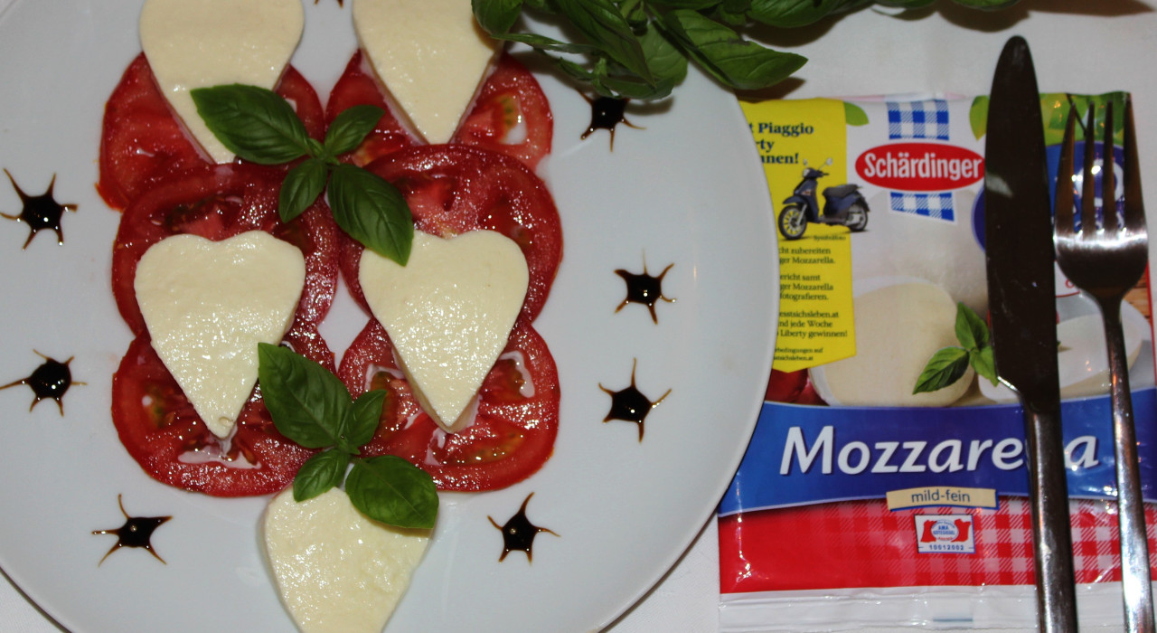 Tomate-mozzarella in Love 