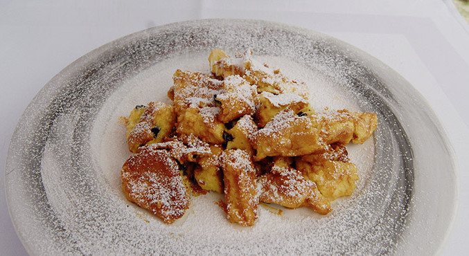Karamellisierter Kaiserschmarrn