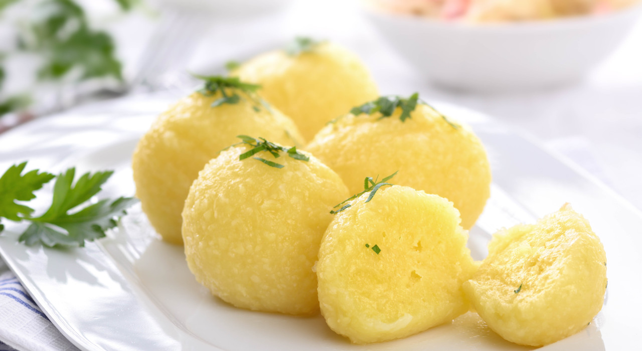 Blitzschnelle Erdäpfel-Knödel