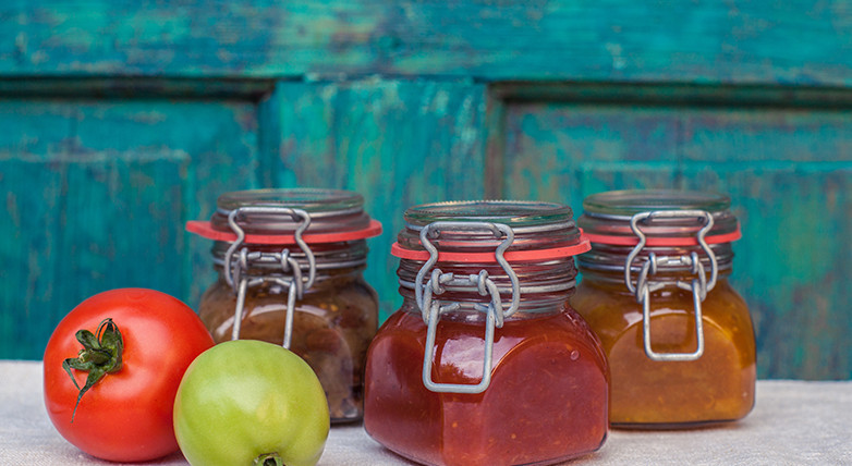 Tomaten-Paprika Relish