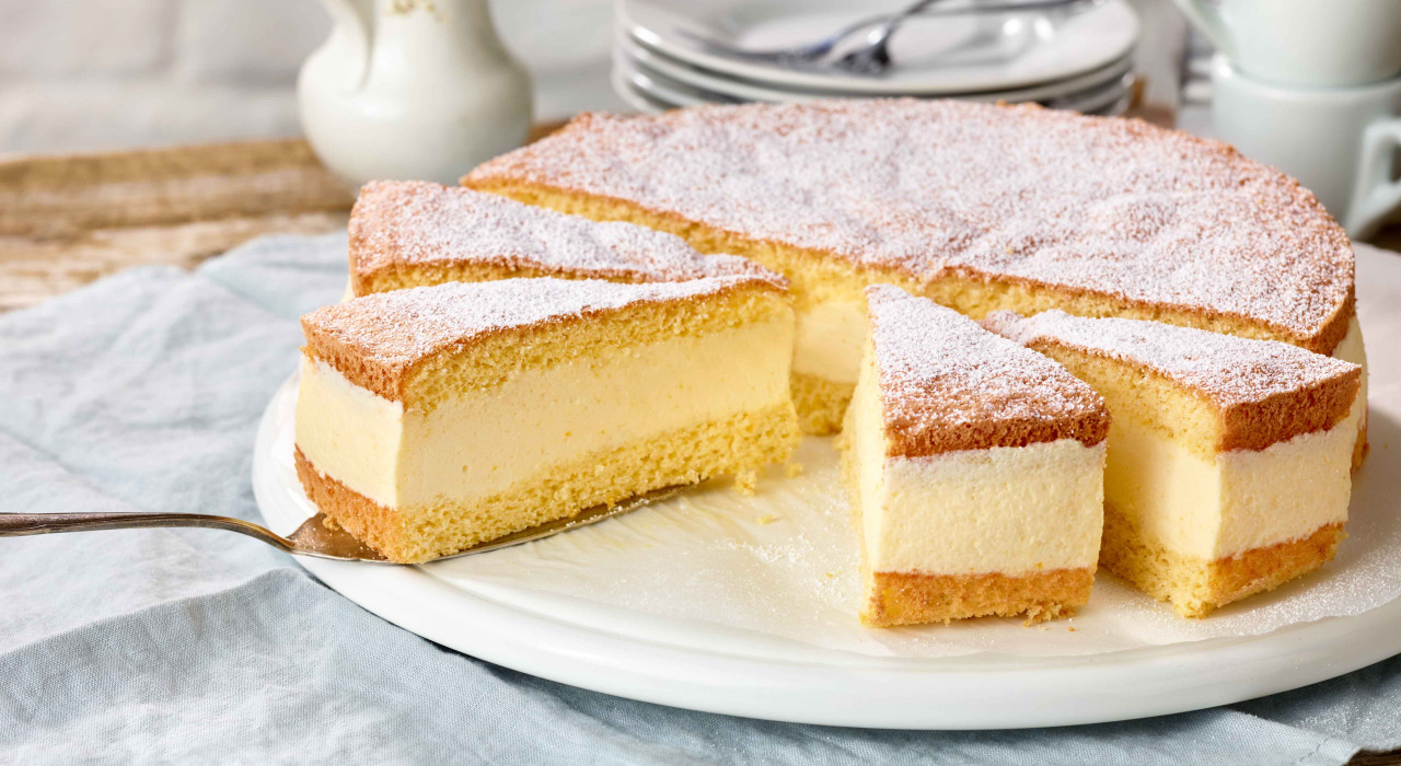 Topfen-Obers-Torte