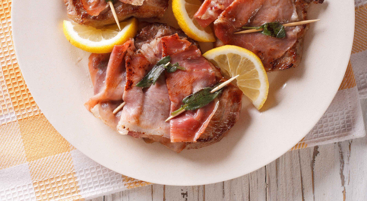 Mediterrane Kalbsschnitzel