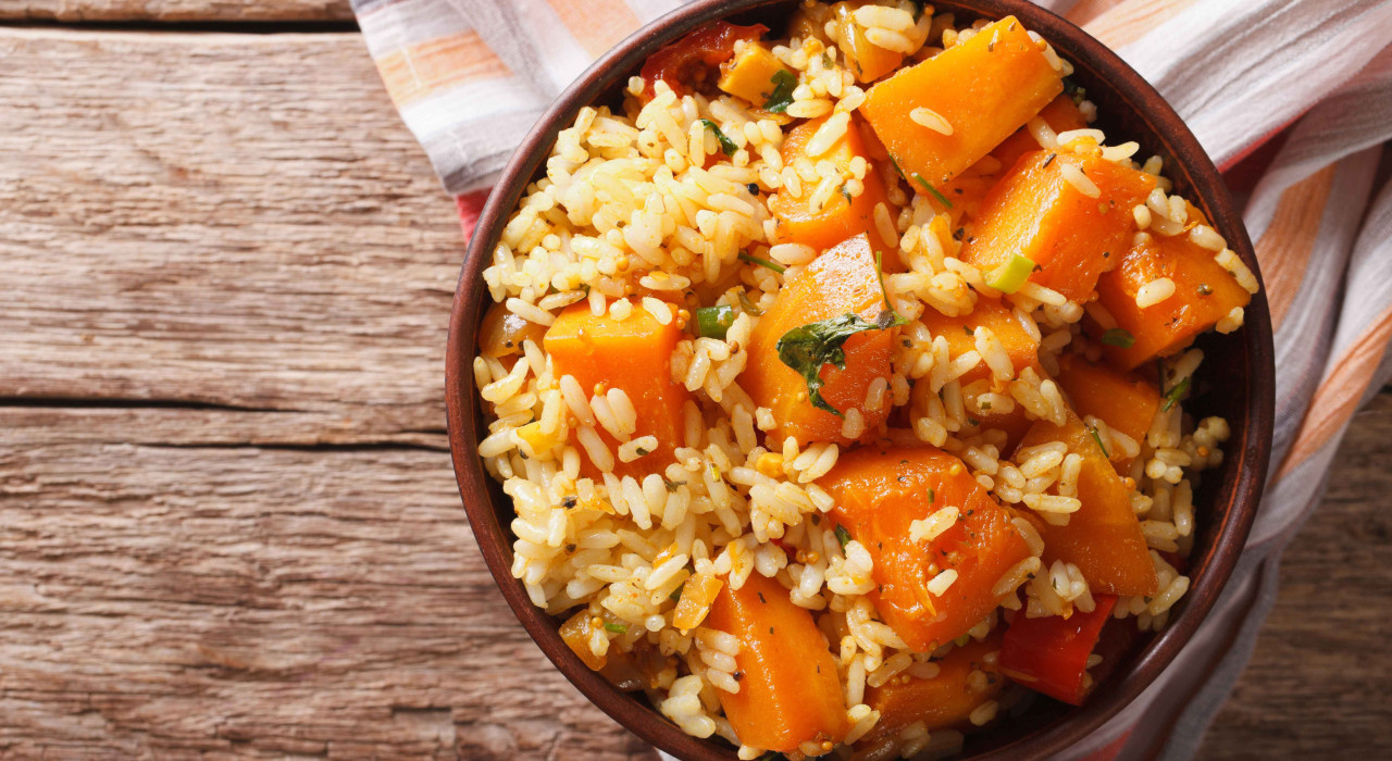 Kürbisrisotto