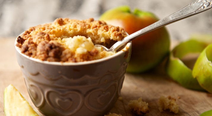 Apfel-Birnen-Crumble - www.nahundfrisch.at