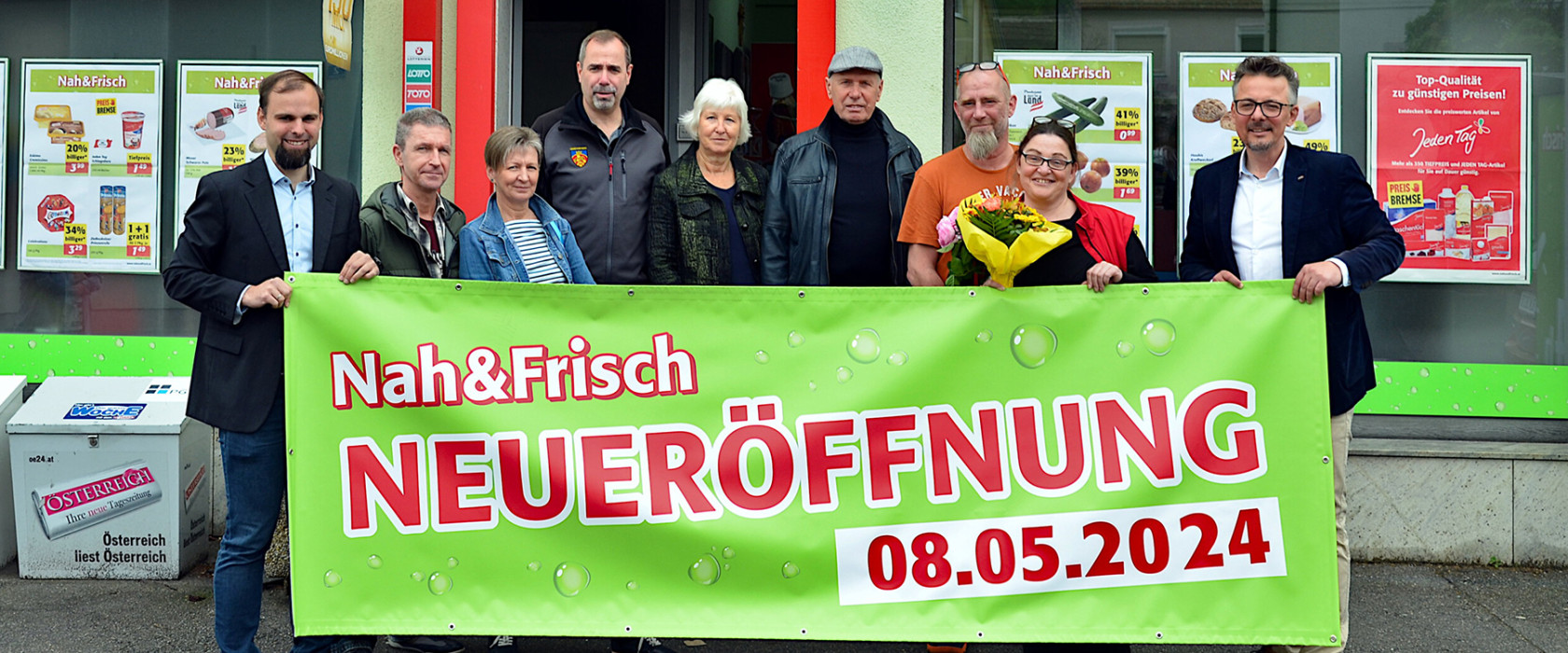Wiedereröffnung in Berg bei Wolfsthal