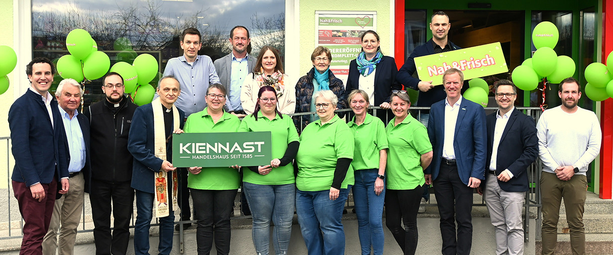 Wiedereröffnung als Hybridmarkt in Weitersfeld