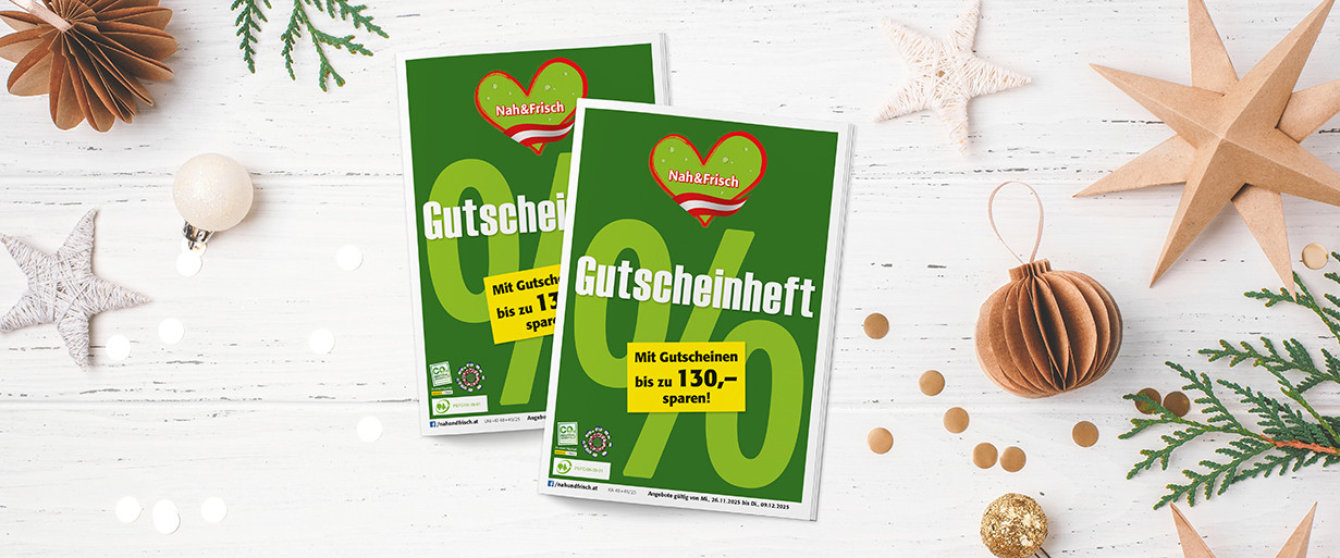 Dein Gutscheinheft - jetzt sparen!