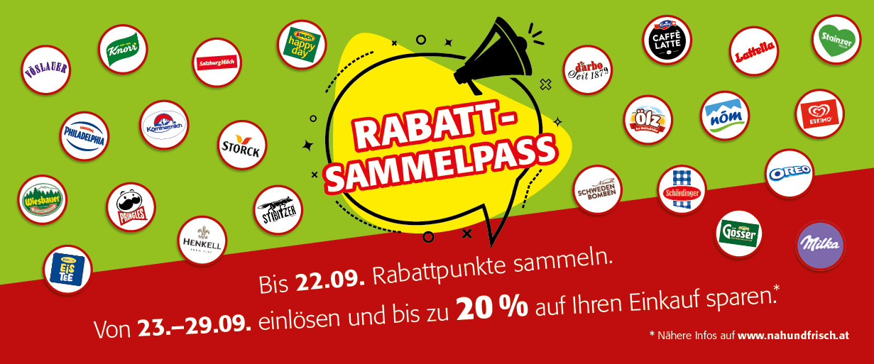 Unser Rabattsammelpass