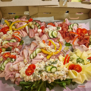 Individuelle Platten und Brötchen für jeden Anlass