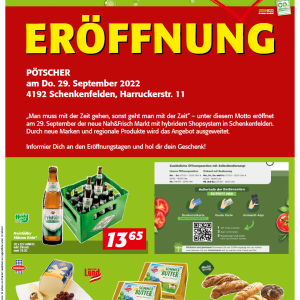 Unser Eröffnungsflugblatt KW39 2022