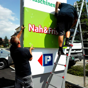 Die Nah&Frisch Baustelle