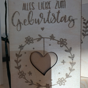 Handgemachte Geschenkartikel