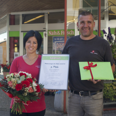 3.Platz beim Mystery Shopping 2020/21