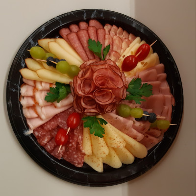 Wurst-Käseplatte