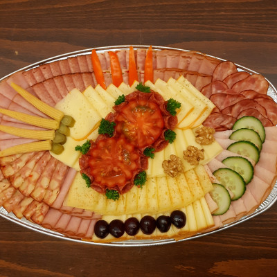 Wurst-Käseplatte