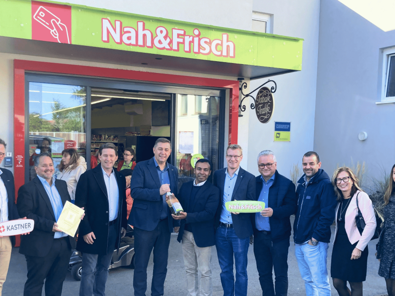 Wiedereröffnung Nah&Frisch Drösing und Jedenspeigen