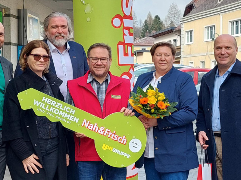 Neuer Hybridmarkt in Kaumberg