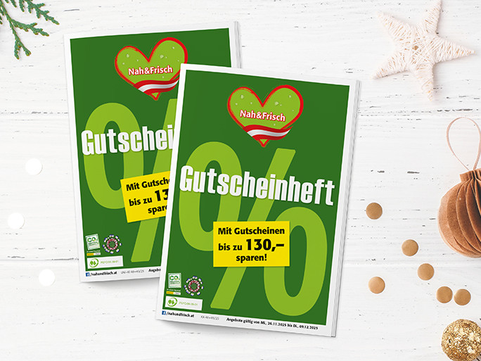 Dein Gutscheinheft - jetzt sparen!