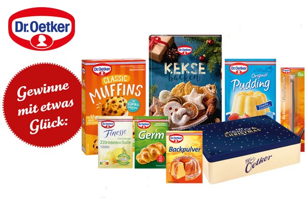 Gewinne mit Dr. Oetker!