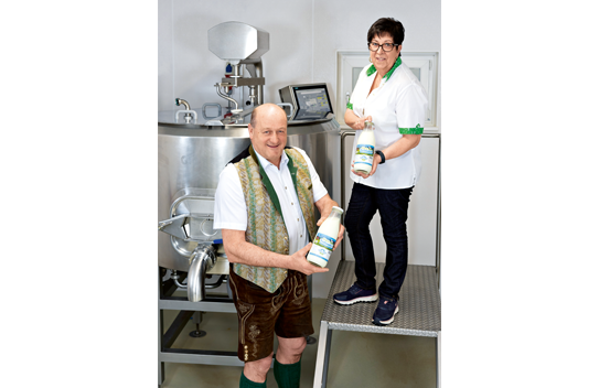 Milch, die wie damals schmeckt