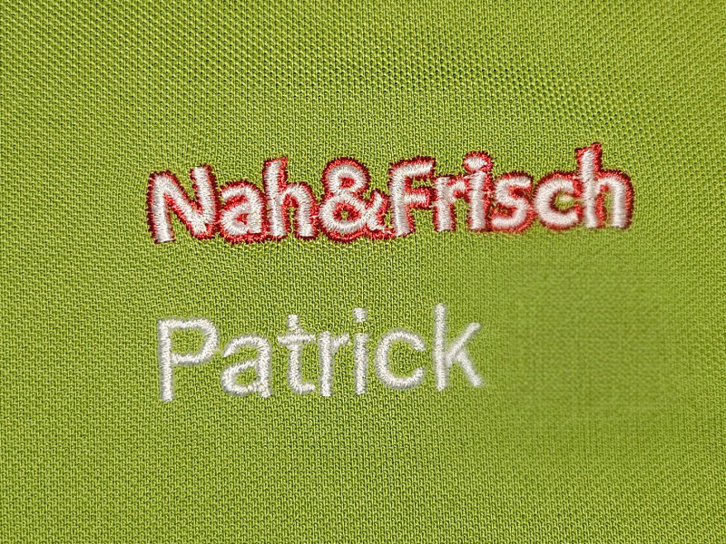 Abbildung: Stickerei- oder Druckservice