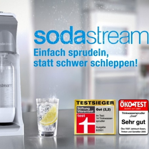 Abbildung: Sodastream Zylinder Tausch