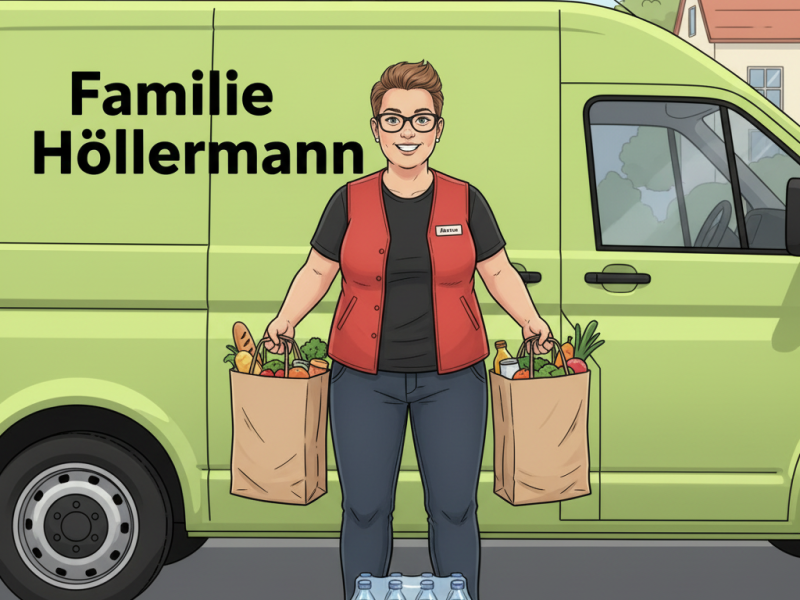 Abbildung: wöchentlicher Zustellservice