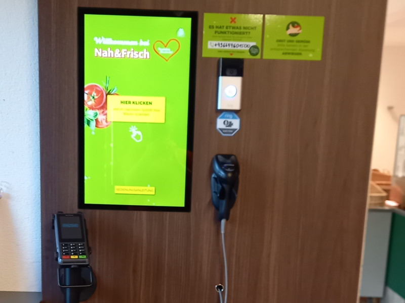 Abbildung: Selbstbedienungskassa